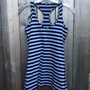 Lululemon striped racerback tank top